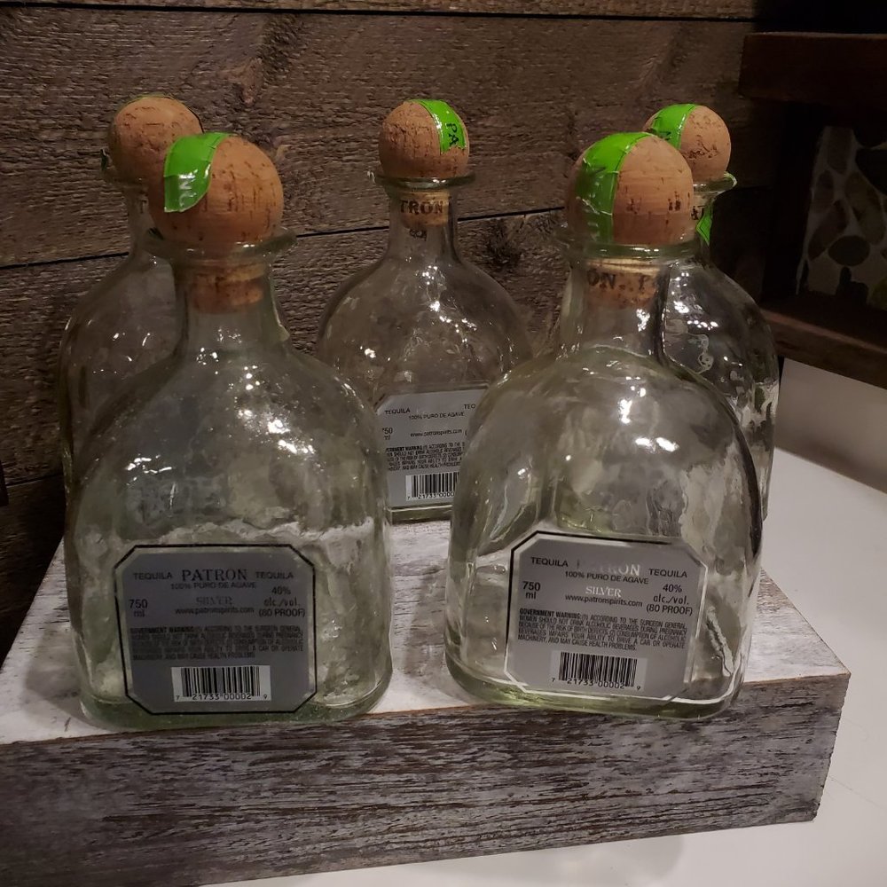 Empty Patron Bottle For Crafting - Picture 4 of 6